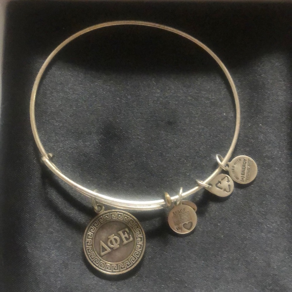 Alex and Ani Delta Phi Epsilon bracelet